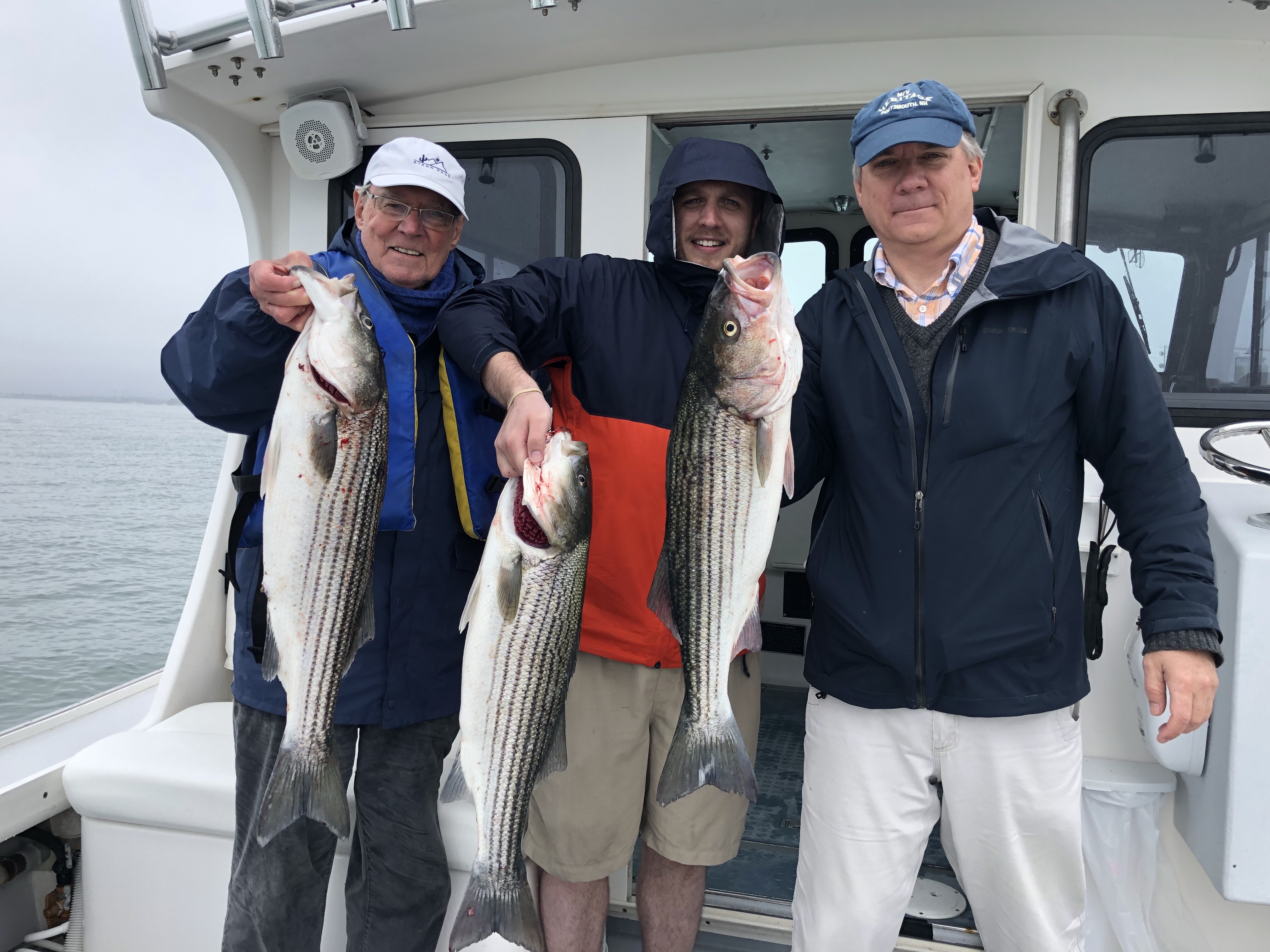 First stripers of 2018